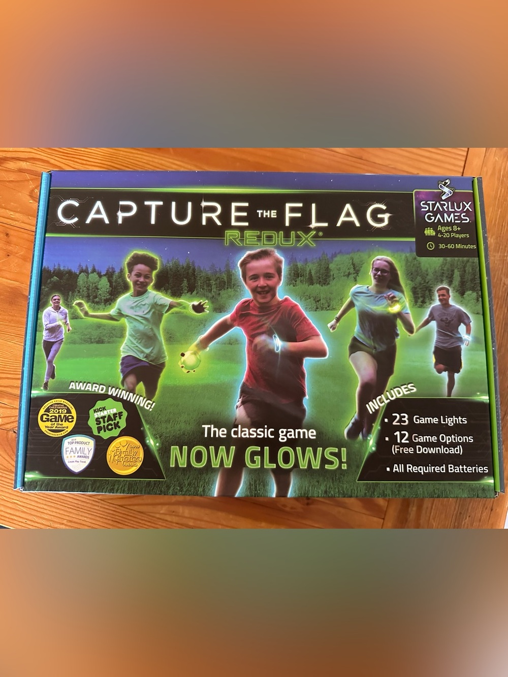Redux: Capture the Flag glow game, new